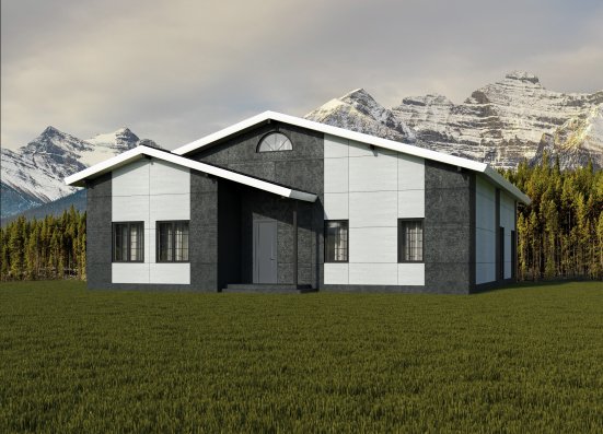 Фиброцементный сайдинг Roofas Board Wood Антрацит