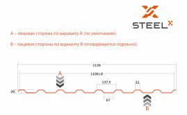 Профнастил C20 SteelX TIAR35
