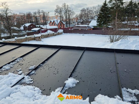 Двойной стоячий фальц ARMO GreenCoat Pural BT