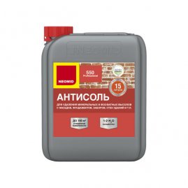 Средство для удаления высолов Neomid 550 антисоль