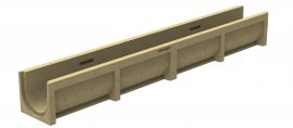 Лоток Steelot полимербетонный SteeStart DN100 H125