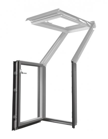 Террасное окно Fakro P50 ARMX нижнее