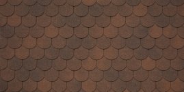 Мягкая кровля Тегола Комфорт Асизи Marrone 434