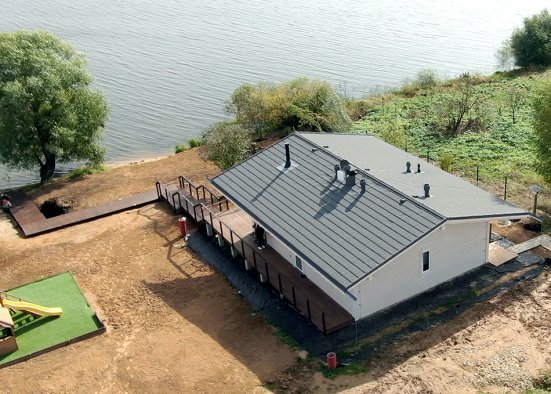 Композитная черепица Metrotile iSlate Сланцевый