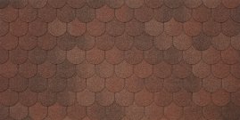 Мягкая кровля Тегола Комфорт Асизи Terracotta 420