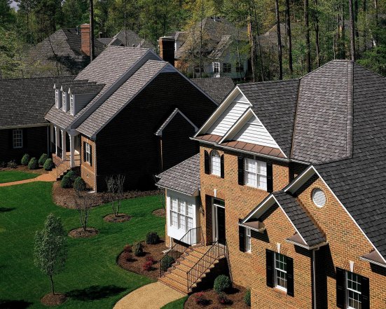 Гибкая черепица Certainteed Grand Manor stonegate gray