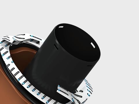 Вентиляционный выход Wirplast WiroVent EVO Е34(изолированный) 