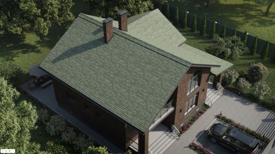 Мягкая кровля Тегола Комфорт Капри Verde 473