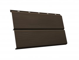 Металлический сайдинг Grand Line ЭкоБрус 3D Velur
