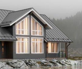 Фальцевые панели AQUACLICK Профиль Бриз Полиэстер