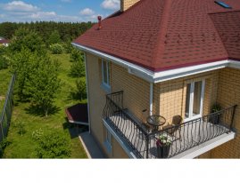 Гибкая черепица Технониколь Shinglas Фазенда Красный