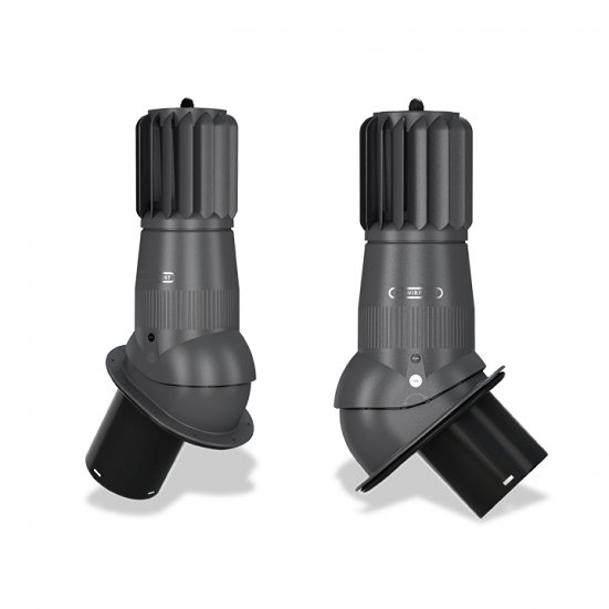 Вентвыход Роторный WiroVent EVO T02-PP неизолированный для готовой гибкой битумной кровли