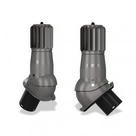Вентвыход Роторный WiroVent EVO T02-PP неизолированный для готовой гибкой битумной кровли