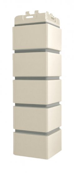 Угол Grand Line клинкерный кирпич Design со швом RAL 7006