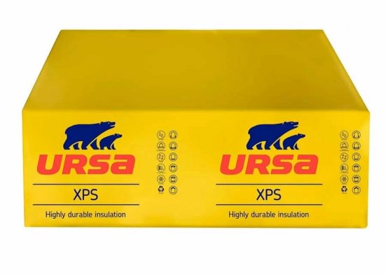 Утеплитель пенополистирол URSA pro XPS N-III-L 1180х600х50