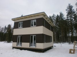 Сайдинг Tecos Ardennes корабельный брус Акрил Арабика
