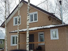Цокольный сайдинг Саnada Ridge Бежевый