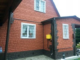Цокольный сайдинг Саnada Ridge Терракот