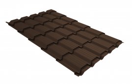Металлочерепица Grand Line Quadro Profi Satin Matt /Satin Matt TX