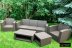 Комплект мебели Rattan Premium 5 венге-оранжевый