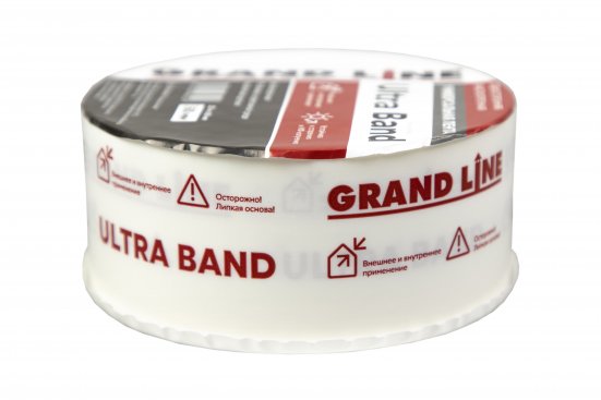 Односторонняя лента универсальная высокопрочная Grand Line Ultra Band 60ммх25м
