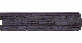 Фасадные панели Grand Line Я-фасад Крымский сланец Premium Acryl уголь