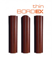 Штакетник SteelX полукруглый Bordex thin TIAR50