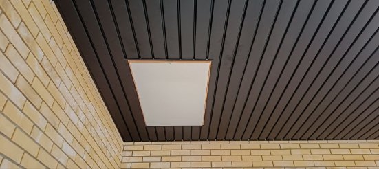 Софит металлический Grand Line Вертикаль Satin Matt