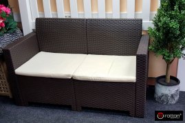 Уличная мебель NEBRASKA SOFA 2  двухместный диван венге