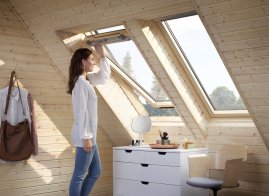 Мансардное окно Velux Стандарт+ GZR 3061 Двухкамерное