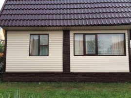 Сайдинг Grand Line Корабельный брус 3.0 белый