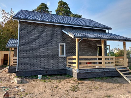 Фасадная плитка Технониколь Hauberk камень Сланец