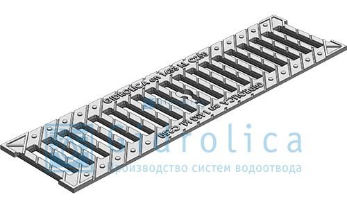 Решетка водоприемная Gidrolica для лотков DN100 длина 0,5 м