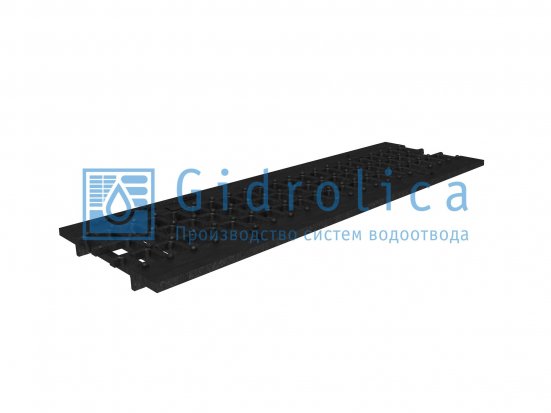 Решетка водоприемная Gidrolica для лотков DN100 длина 0,5 м