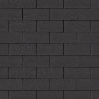 Гибкая черепица Quiet tile Brick черный