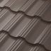 Модульная металлочерепица Аквасистем Гётеборг Двойной модуль PE RAL 8019