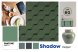 Гибкая черепица Quiet tile Shadow Нефрит