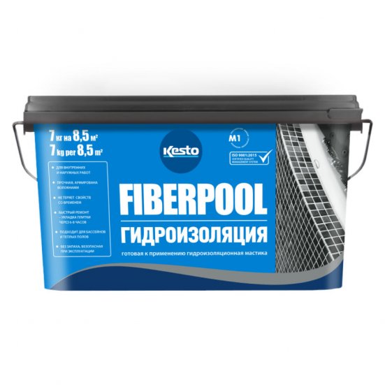 Гидроизоляционная мастика KESTO Fiberpool 