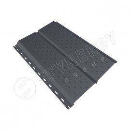 Софит металлический Stynergy Евробрус перфорированный GRAPHITE45