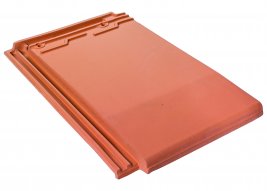 Керамическая черепица Rongguan Flat персиковый