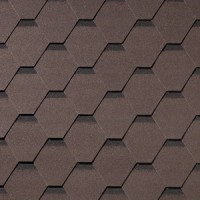 Гибкая черепица Quiet tile Shadow Тёмное дерево
