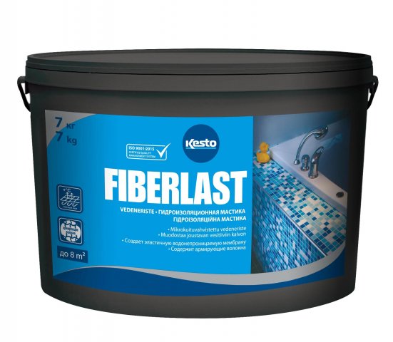 Гидроизоляционная мастика KESTO Fiberlast 