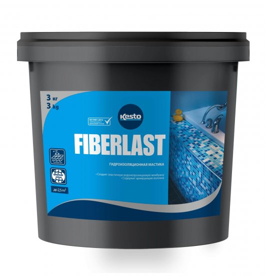 Гидроизоляционная мастика KESTO Fiberlast 