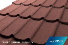 Композитная черепица Gerard Diamant Burgundy