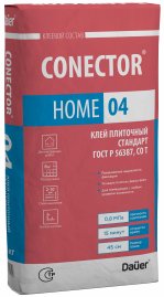 Клей плиточный CONECTOR HOME 04 Стандарт