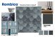 Гибкая черепица Quiet tile Rombica Базальтово серый