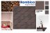 Гибкая черепица Quiet tile Rombica Коричневый