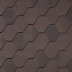 Гибкая черепица Quiet tile Rombica Коричневый