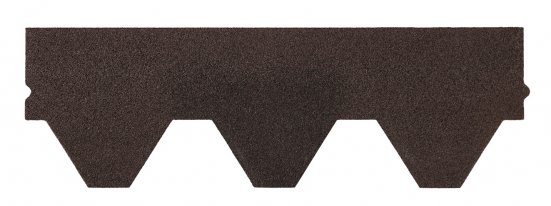Гибкая черепица Quiet tile Rombica Коричневый