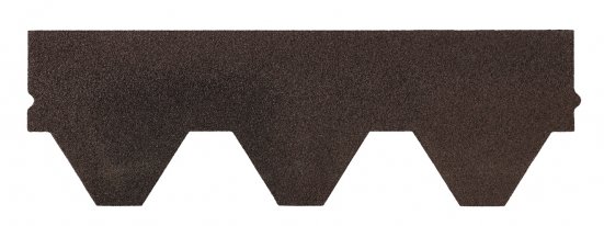 Гибкая черепица Quiet tile Rombica Коричневый